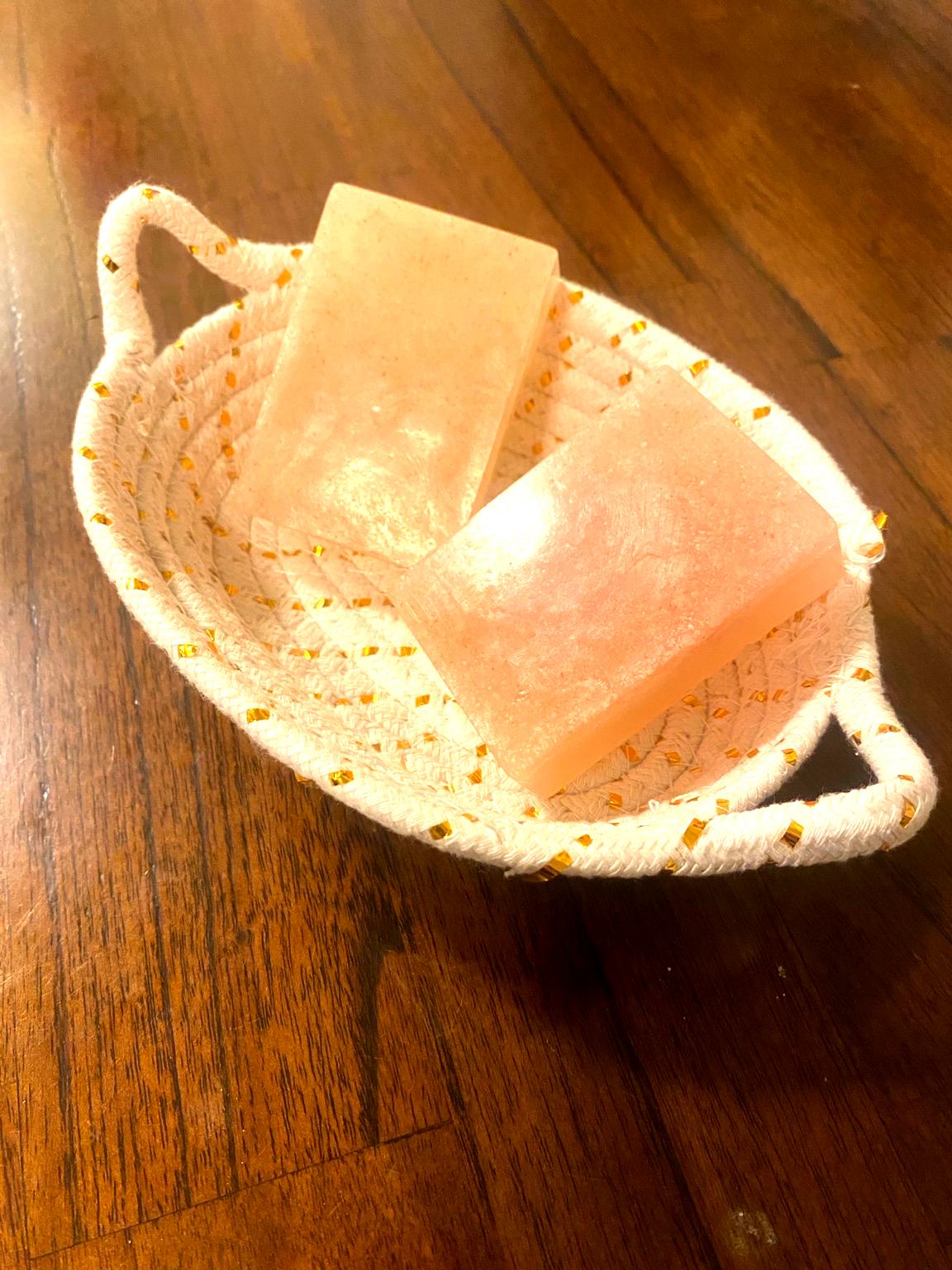 Himalayan soap with essential oils.